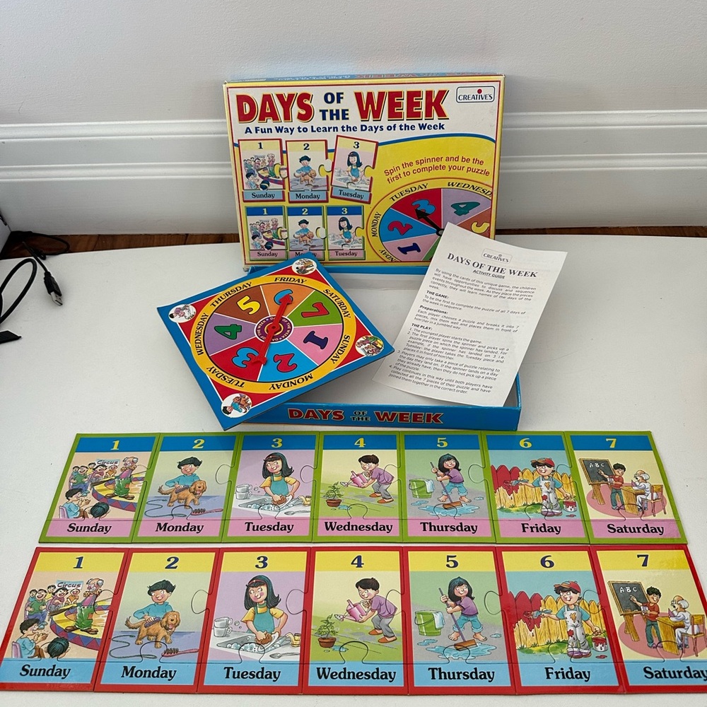 Days of the Week Learning Set